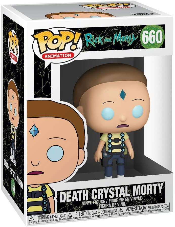 Rick & Morty Death Crystal Morty Funko 44249 Pop! Vinyl #660