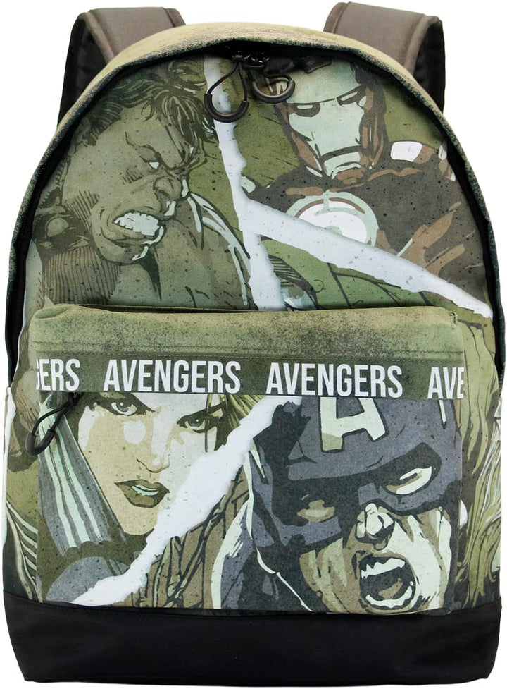 The Avengers Shout-Fan HS Backpack, Military Green