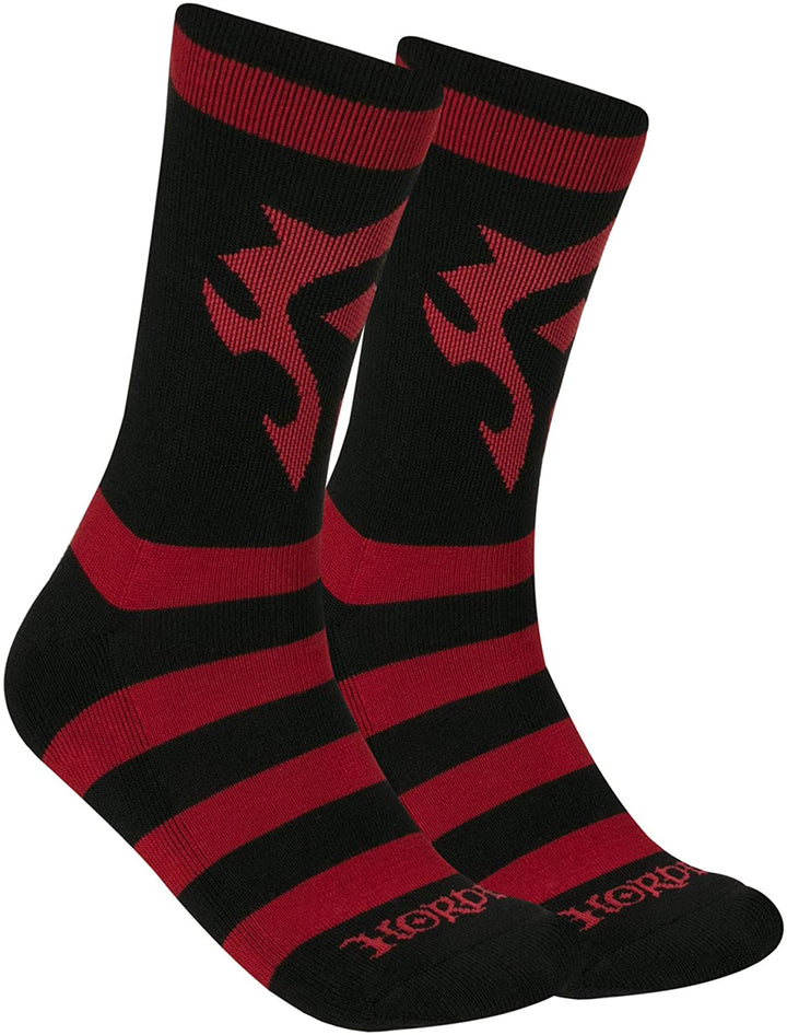 JINX WORLD OF WARCRAFT HORDE CORE SOCKS, 611LIC005