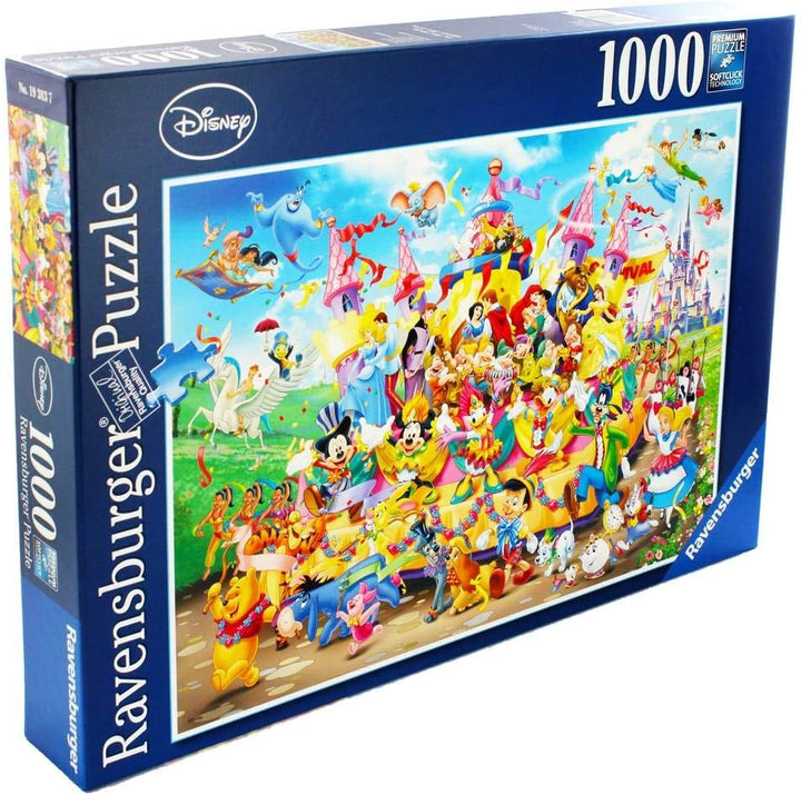 RVSB4 Ravensburger UK 19383 Ravensburger Disney Carnival Multicha, 1000pc Jigsaw Puzzle, Multicoloured