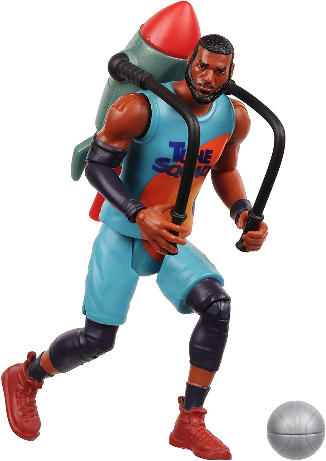 Space Jam 2: A New Legacy Official Collectable 5 Inch Articulated Action Figure: LeBron James and ACME Rocket Pack Accessories