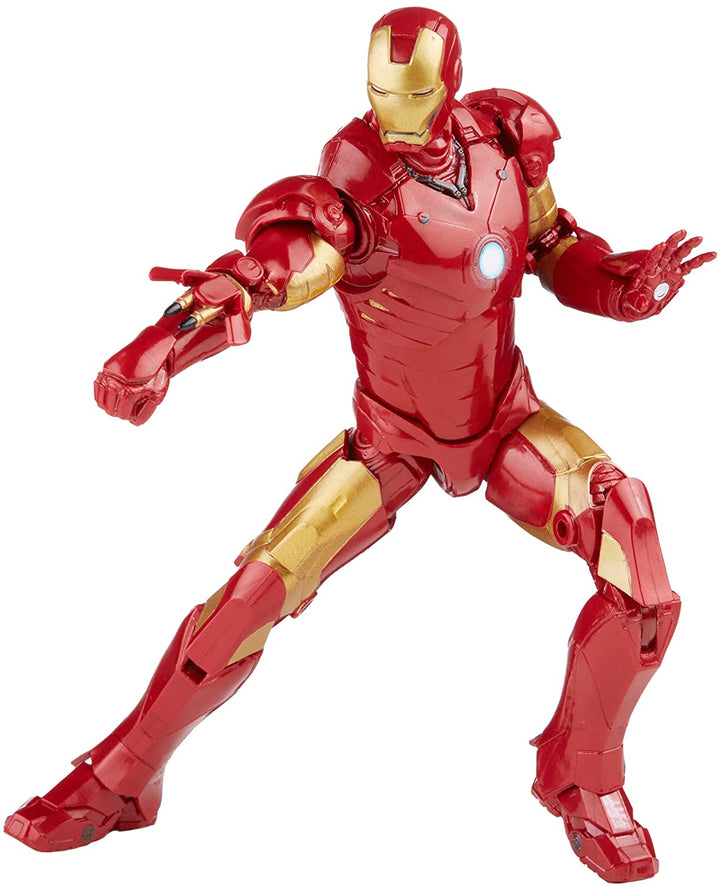 Hasbro Marvel Legends Series 15-cm-scale Action Figure Toy Iron Man Mark 3, Includes Premium Design and 5 Accessories