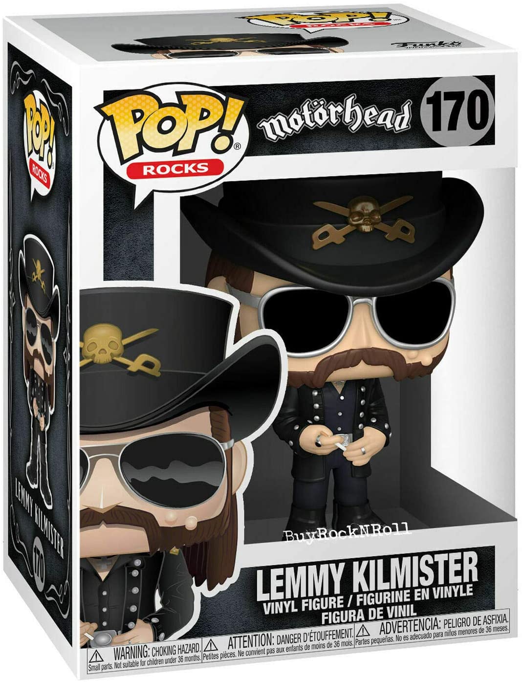Motorhead Lemmy Kilmister Funko 47005 Pop! Vinyl #170