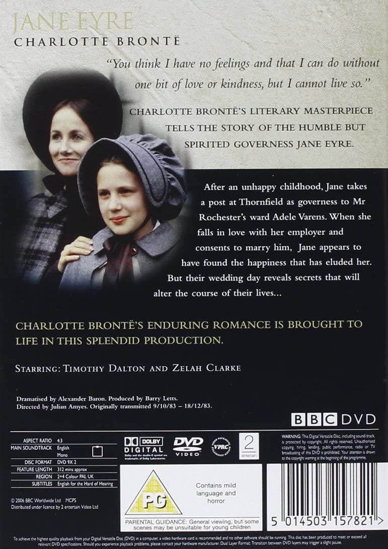 The Classic Bronte BBC Collection : Jane Eyre / Tenant Of Wildfell Hall / Wuthering Heights - [DVD]