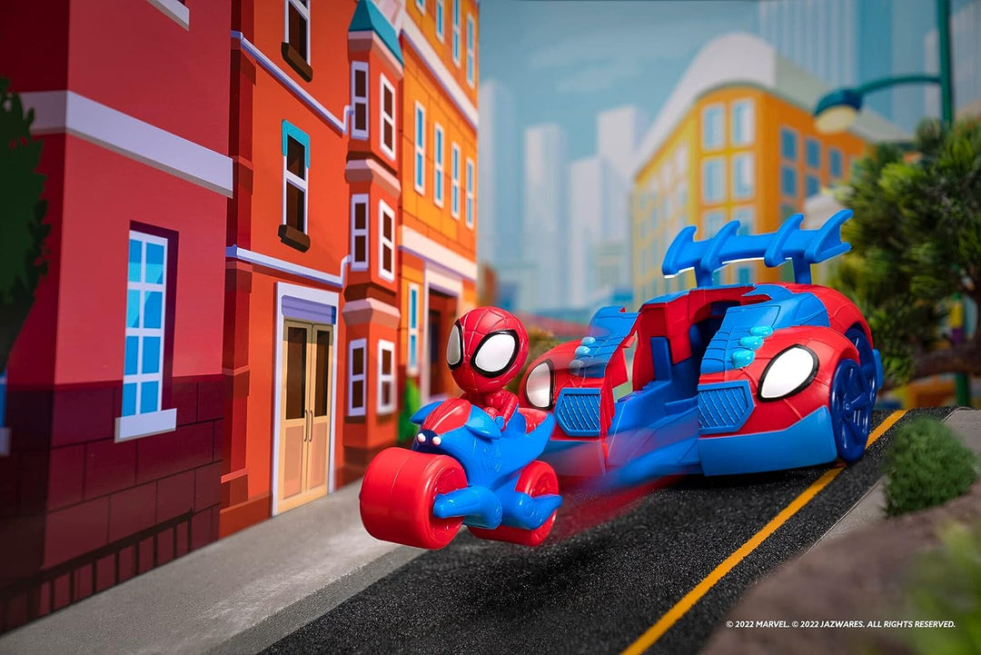 Marvel's Spidey and His Amazing Friends Web Strike 2 n 1 Vehicle