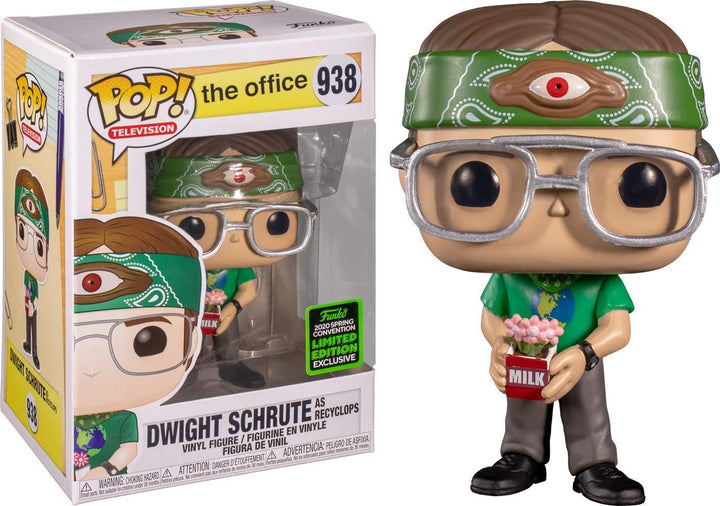 The Office Dwight Schrute (als Recyclops) Exclusief Funko 45916 Pop! Vinyl #938