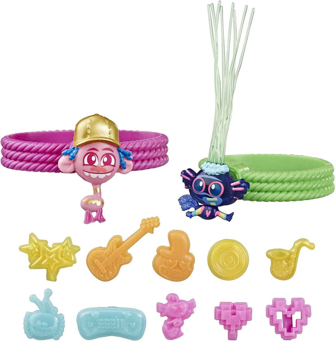 DreamWorks Trolls Tiny Dancers Friend Pack with 2 Tiny Dancers Figures - Yachew