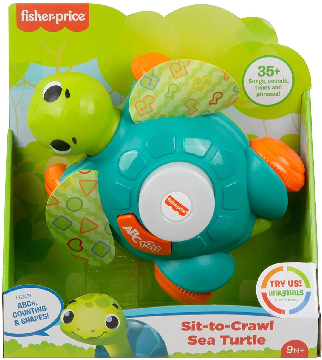 Fisher-Price Linkimals Sit-to-Crawl Sea Turtle - Yachew