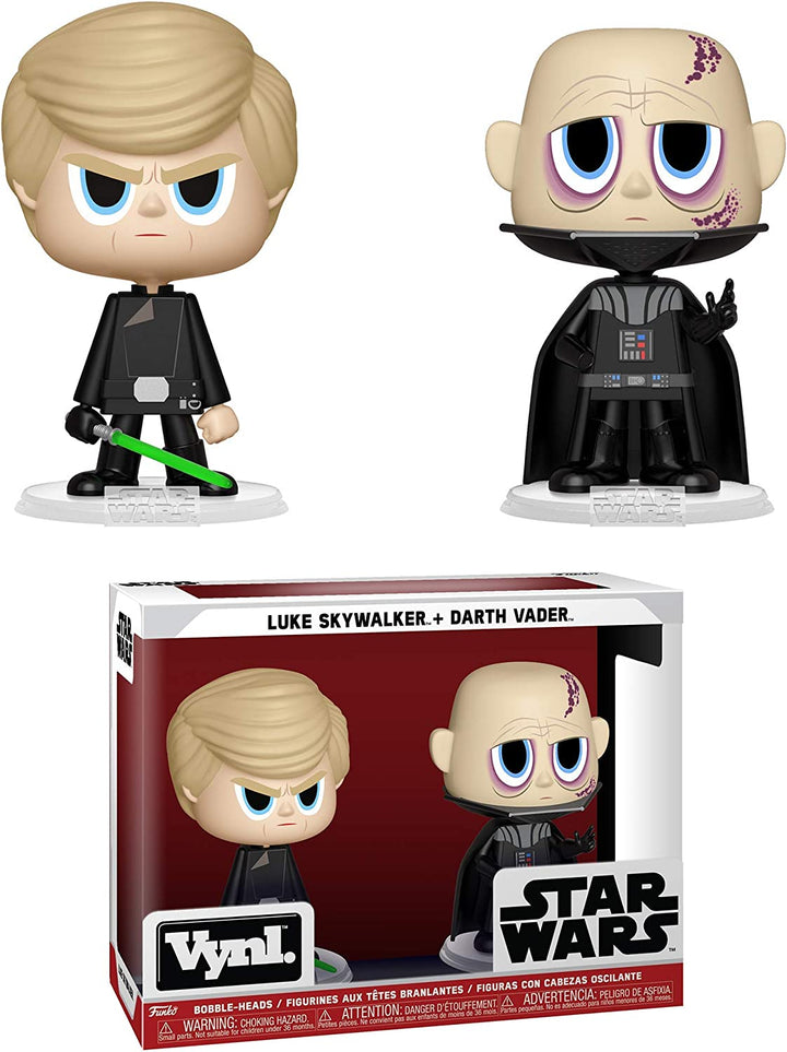 Star Wars Luke Skywalker & Darth Vader Funko 31623 Pop! Vinyl