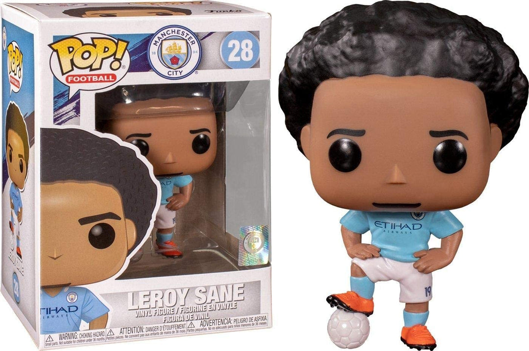 Manchester City Leroy Sané Funko 42790 Pop! Vinyl # 28