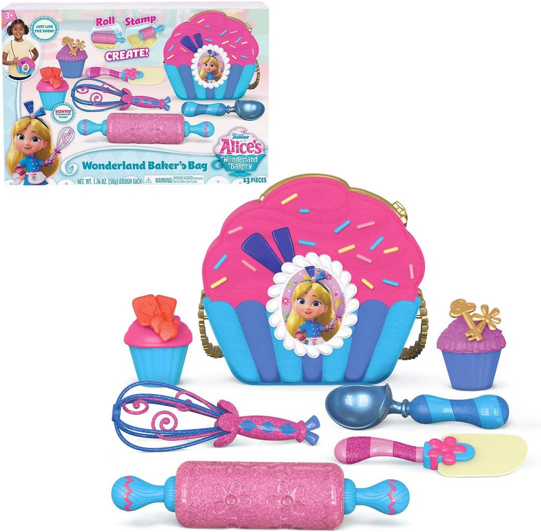 Just Play 98524 Disney Junior Alice's Bakery Wonderland Baker's Bag Set