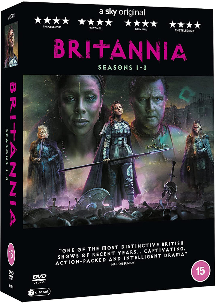 Britannia Series 1-3 Boxed Set [DVD] [2021] - [DVD]