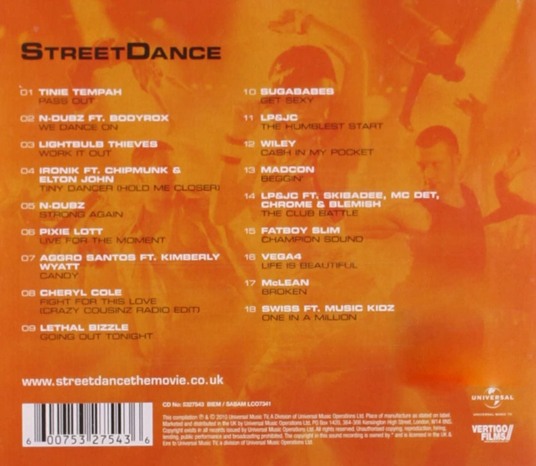 Street Dance [Original Soundtrack] [Audio CD]