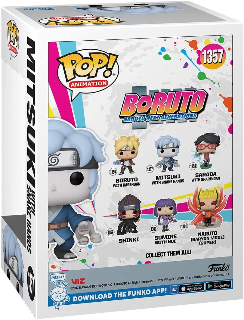 Animation: Boruto- Mitsuki w/snake hands Funko 61386 Pop! Vinyl #1357