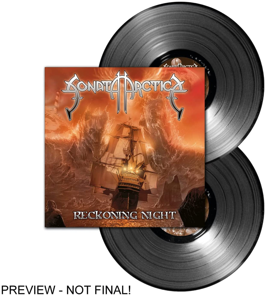 Sonata Arctica  - Reckoning Night (2021 Reprint) [black in [VInyl]