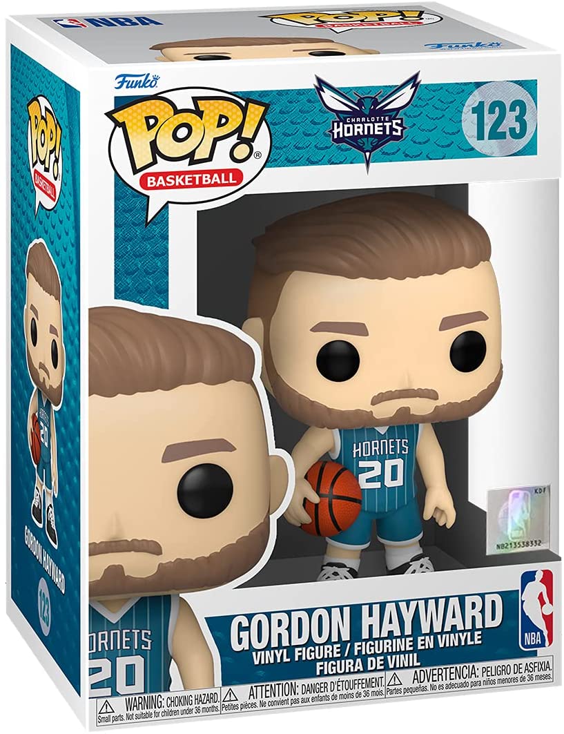 Chaalotte Hornets Gordon Hayward Funko 59263 Pop! Vinyl #123