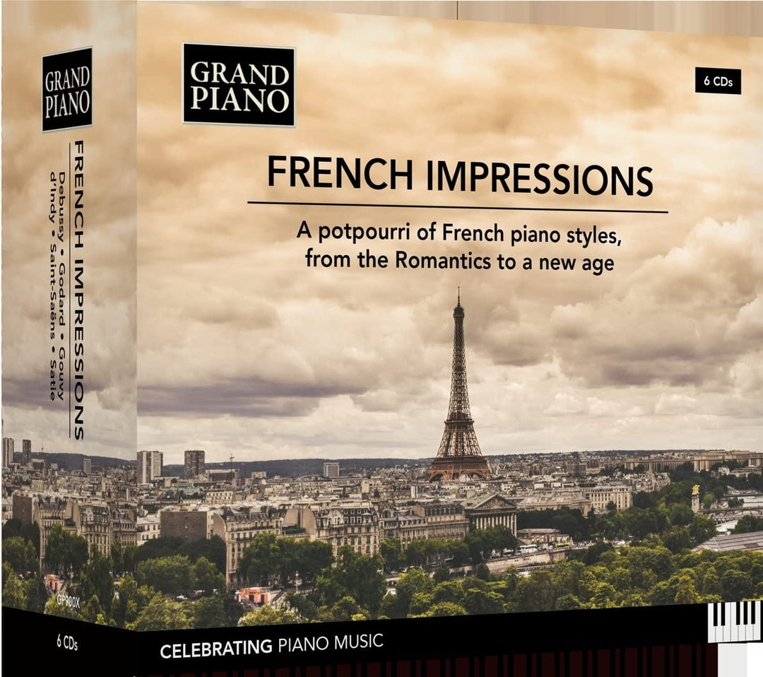 French Impressions [Emile Naoumoff; Yau Cheng; Geoffrey Burleson; Nicolas Horvat [Audio CD]