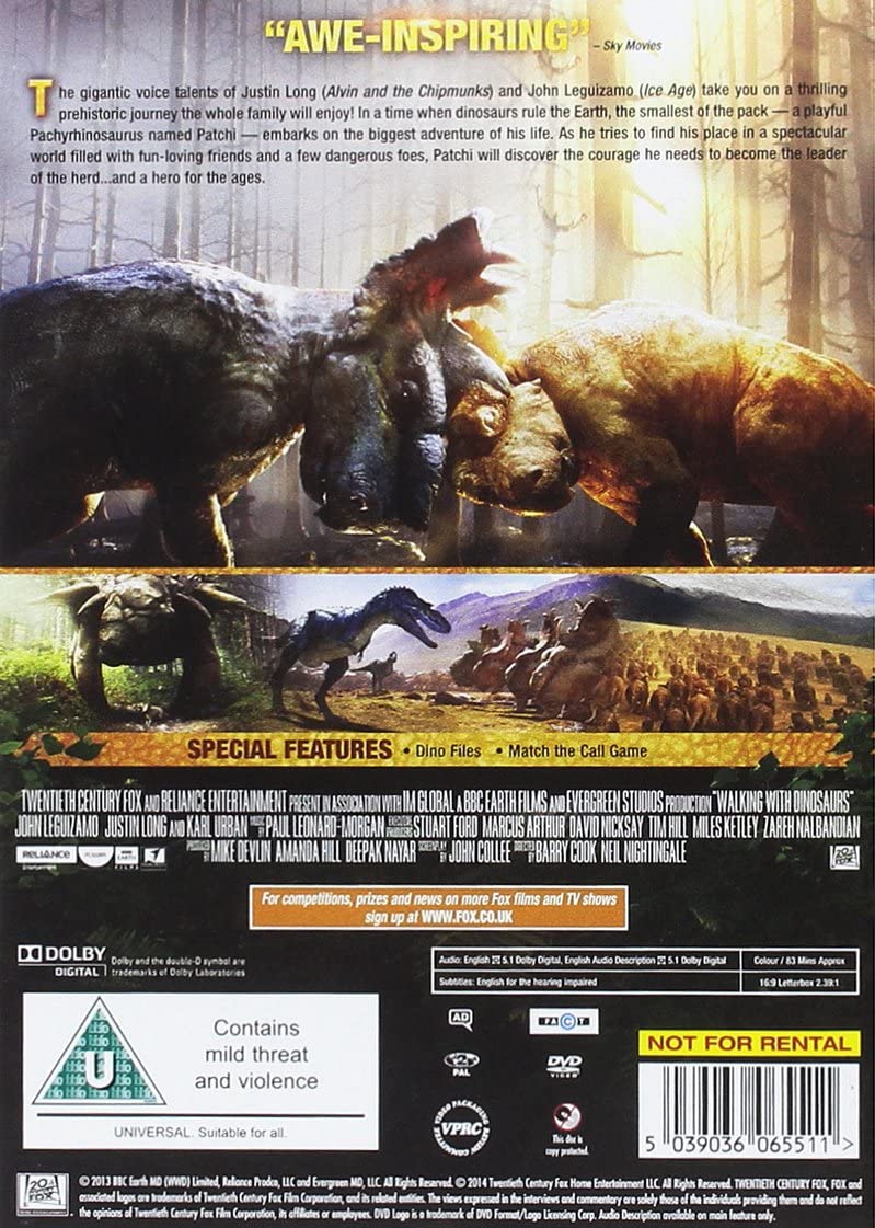 Walking with Dinosaurs [DVD]