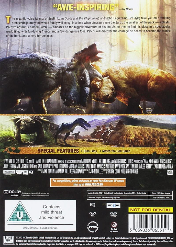 Walking with Dinosaurs [DVD]