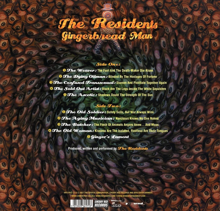 Residents - Gingerbread Man (Limited Edition Vinyl) (LP) [VINYL]