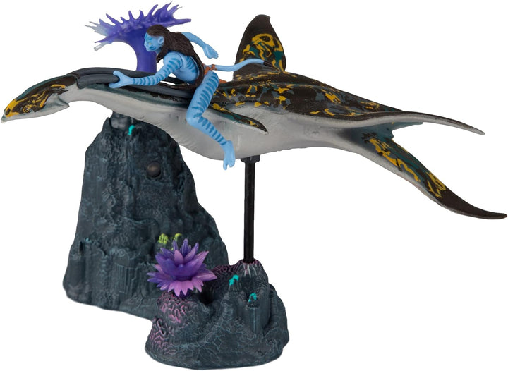 McFarlane Toys, Disney Avatar, World of Pandora Neteyam and Ilu Avatar Movie Acttion Figure Set