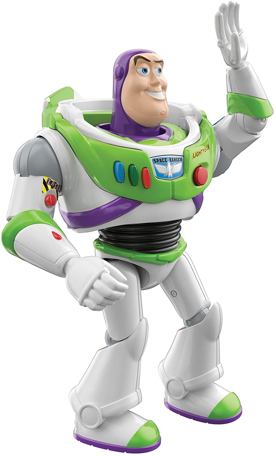 Disney Pixar Interactables Buzz Lightyear Action Figure parlante