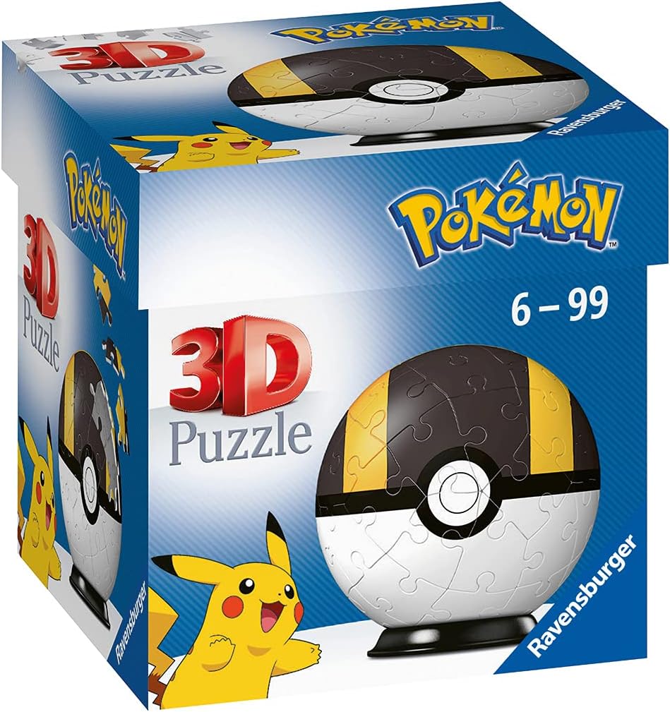 Ravensburger Pokemon Ultra Ball - 3D Jigsaw Puzzle Ball for Kids