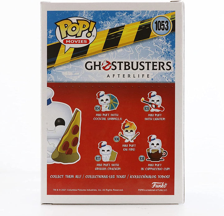Funko Pop! Movies Ghostbusters: Afterlife - Mini Puft with Pizza Slice Vinyl Figure (889698545402)