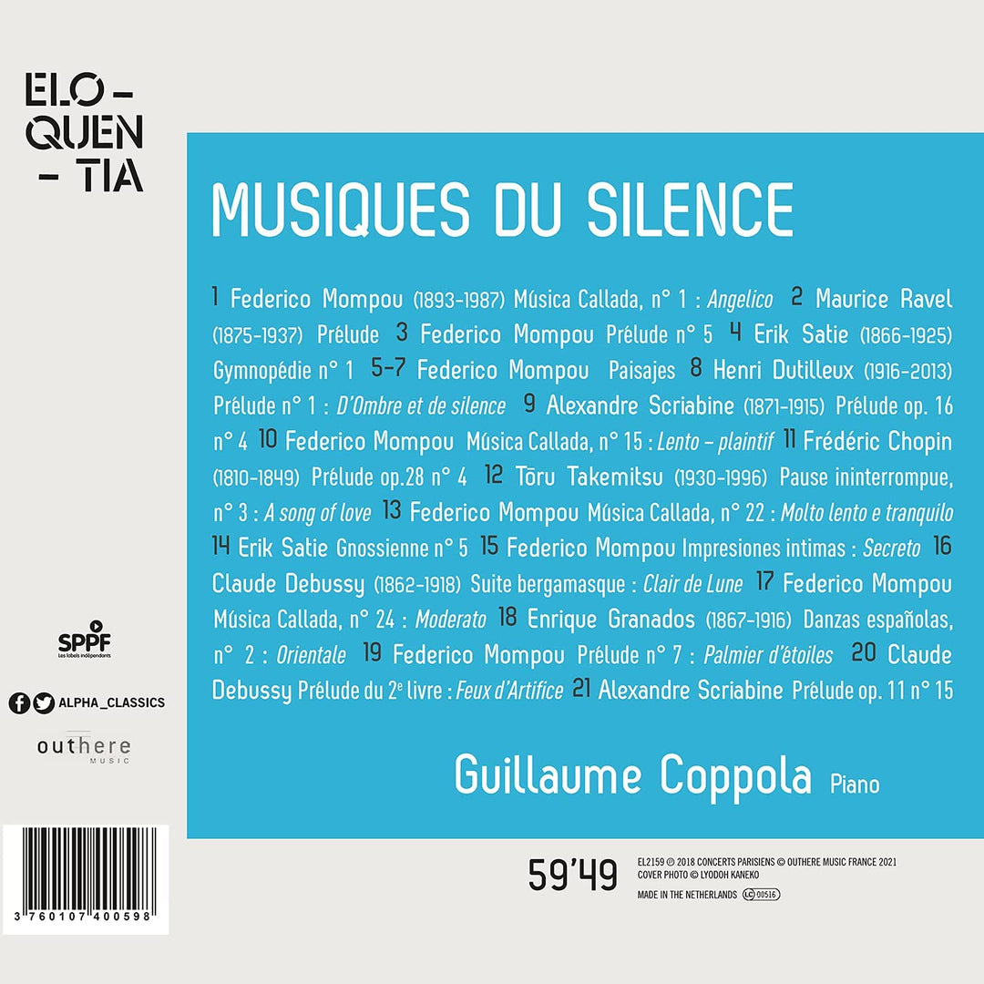 Musiques du silence [Audio CD]