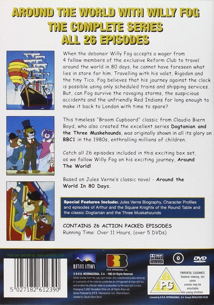 Around The World With Willy Fog - The Complete Collection [DVD]