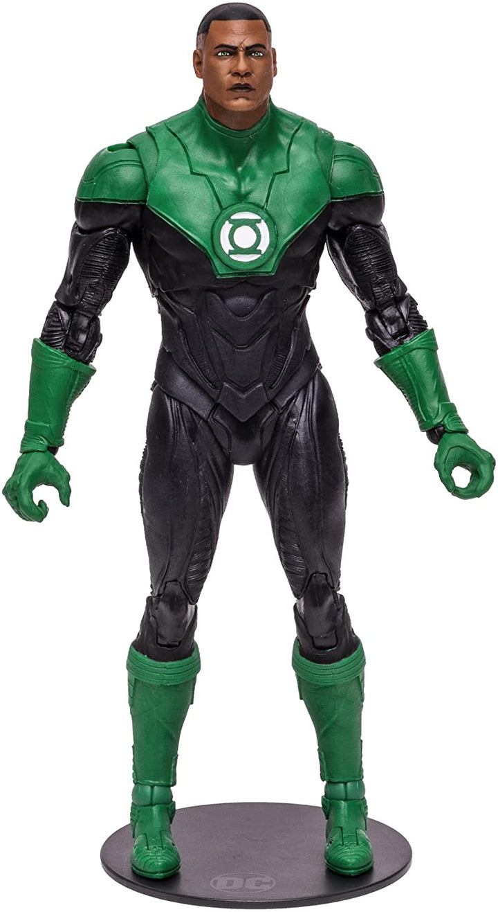 McFarlane TM15473 DC Build-A 7IN Figures WV7-ENDLESS Winter-Green Lantern John S