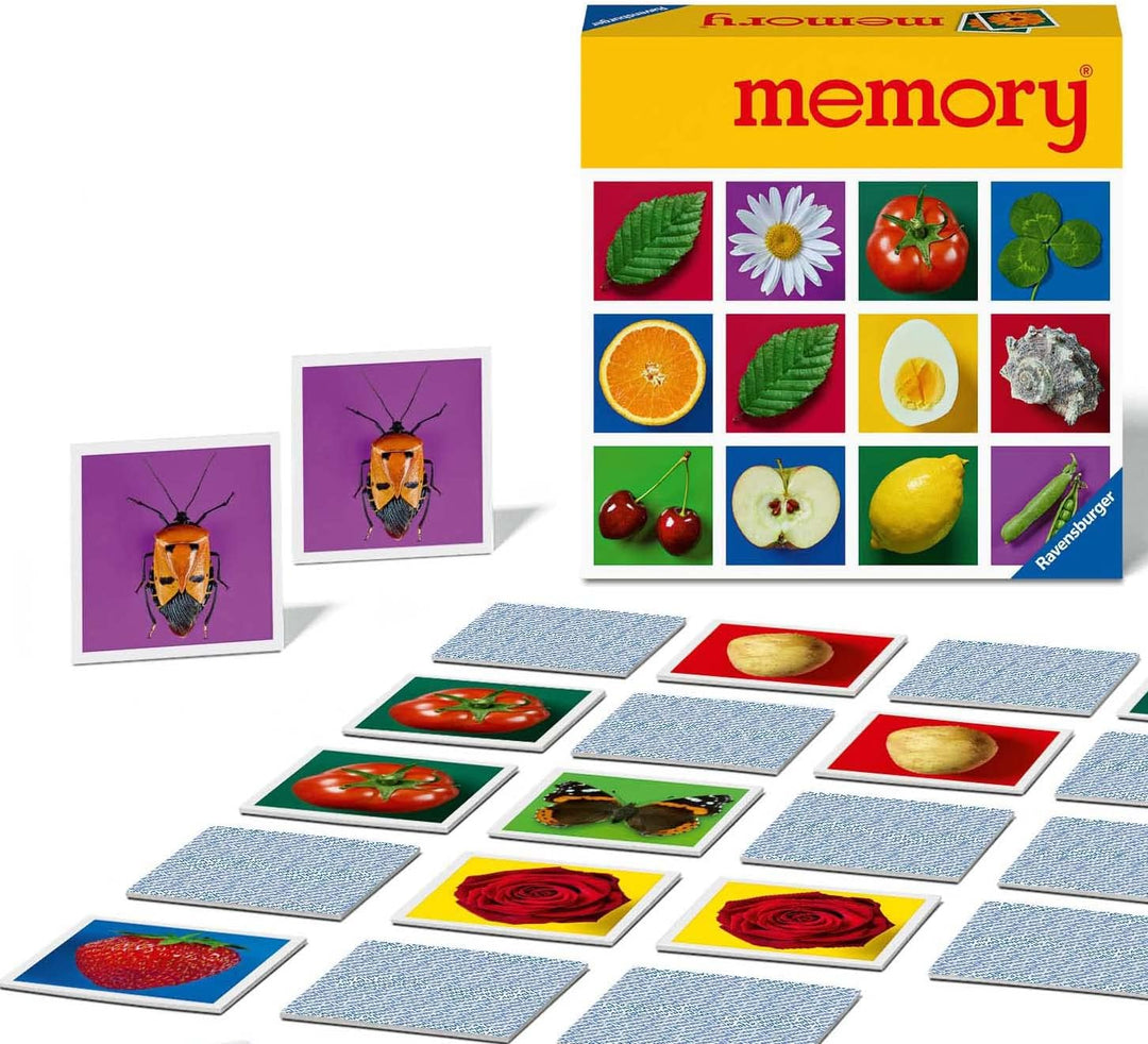 Ravensburger Classic Memory Game - Matching Picture Snap Pairs For Kids