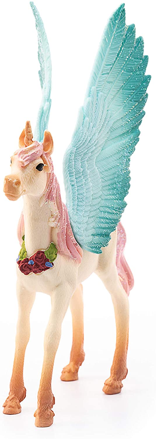 Schleich Bayala 70575 Decorated Unicorn Pegasus, Foal