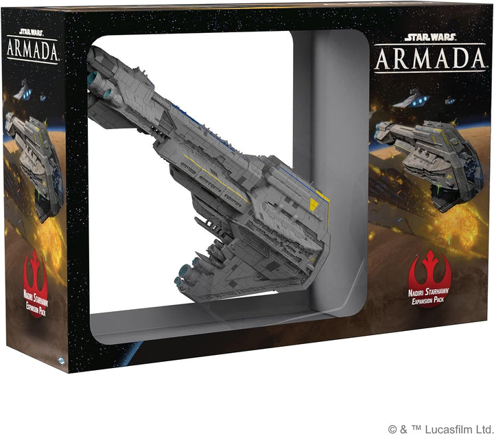 Fantasy Flight Games – Star Wars Armada: Rebellenallianz: Nadiri Starhawk – Minia