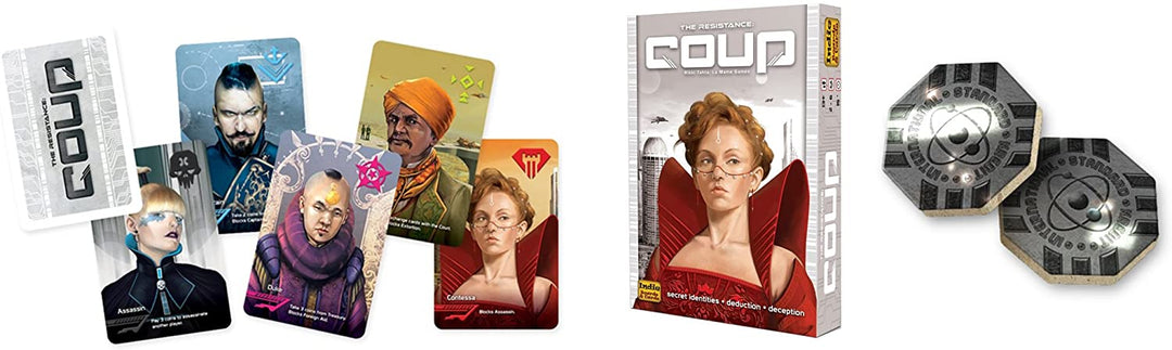 Indie Boards and Cards - Coup - Card Game