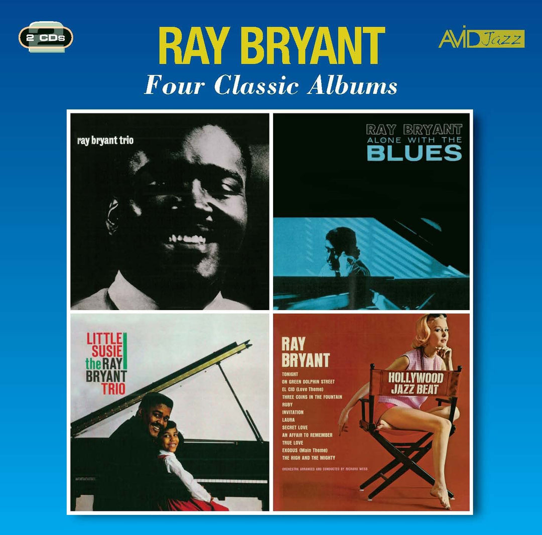 Ray Bryant  - Four Classic Albums (Ray Bryant Trio 1956 / Alone With The Blues / Little Susie / Hollywood Jazz Beat) [Audio CD]