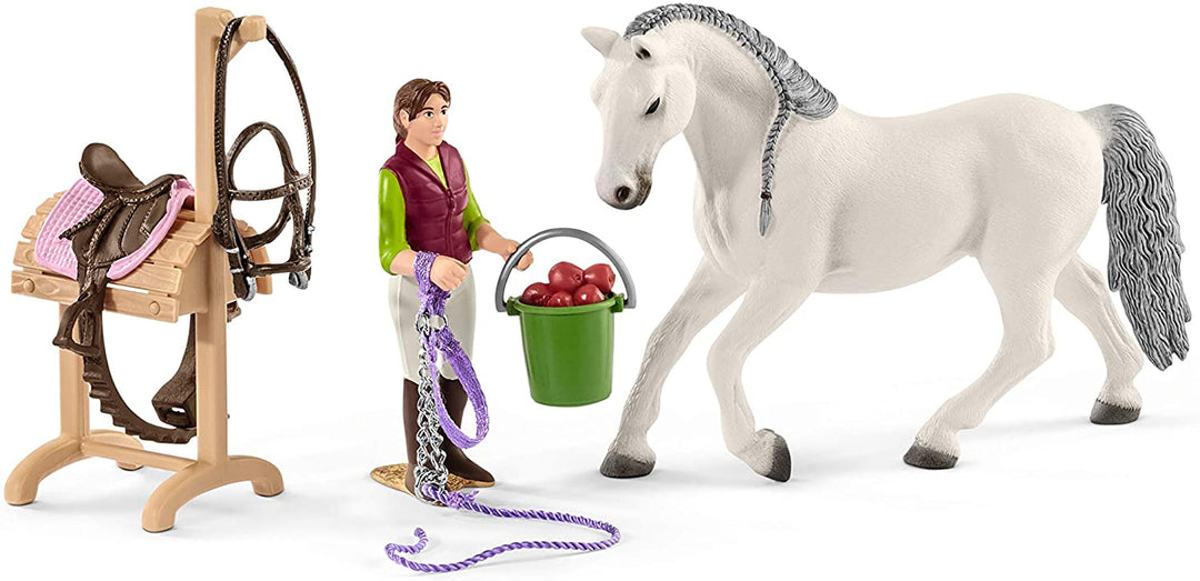 Schleich 42389 Manege met ruiters en paarden