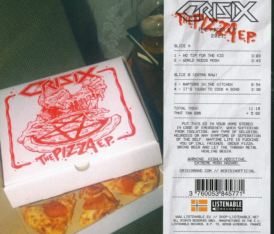 Crisix - The Pizza ep [Audio CD]