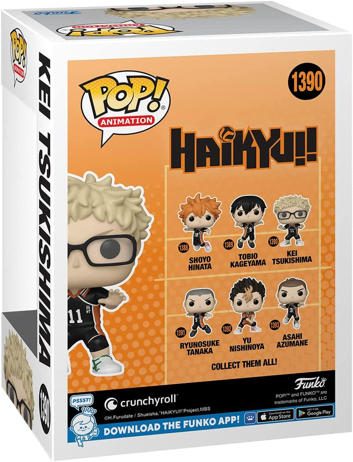 POP Animation: Haikyu! - Tsukishima Funko 70567 Pop! Vinyl #1390