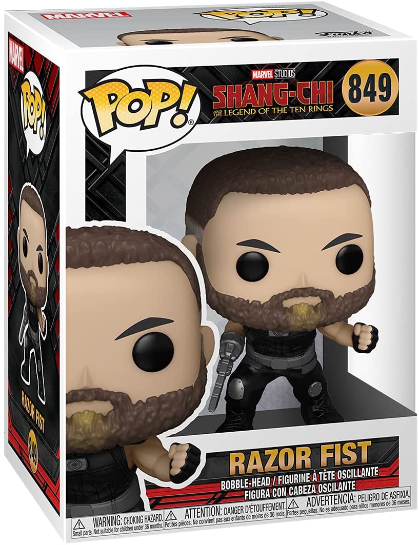Marvel Studios Shang-Chi and the Legend of the Ten Rings Razor Fist Funko 54349 Pop! Vinyl #849
