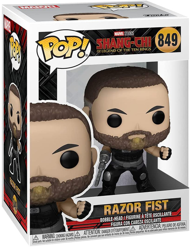 Marvel Studios Shang-Chi and the Legend of the Ten Rings Razor Fist Funko 54349 Pop! Vinyl #849