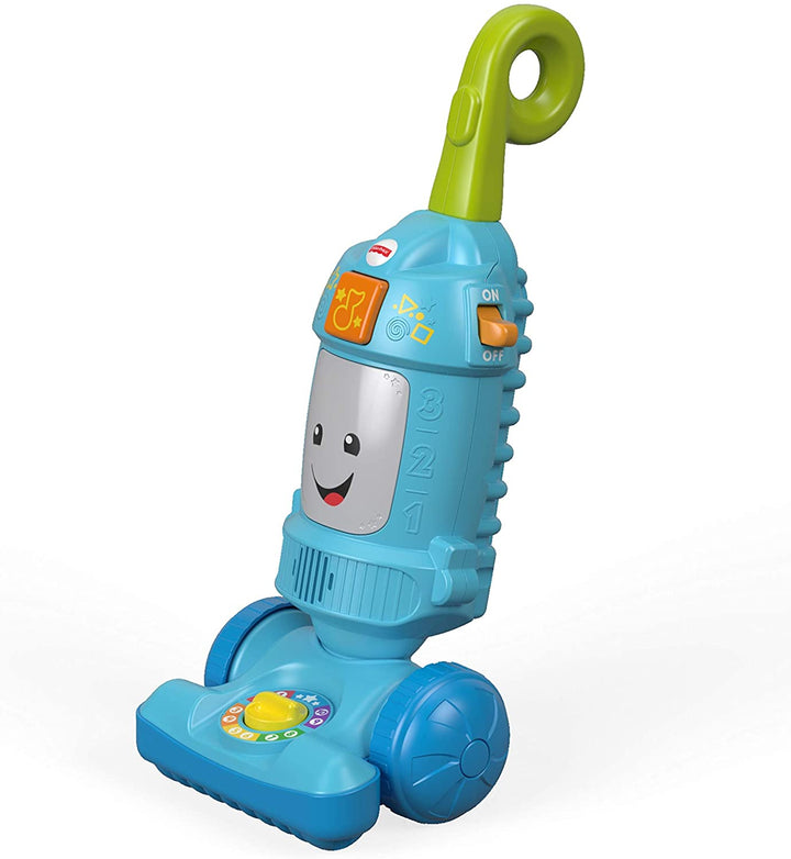 Fisher-Price FNR97 Laugh Light-up Learning Vacuum, juguete de empuje para bebés y niños pequeños