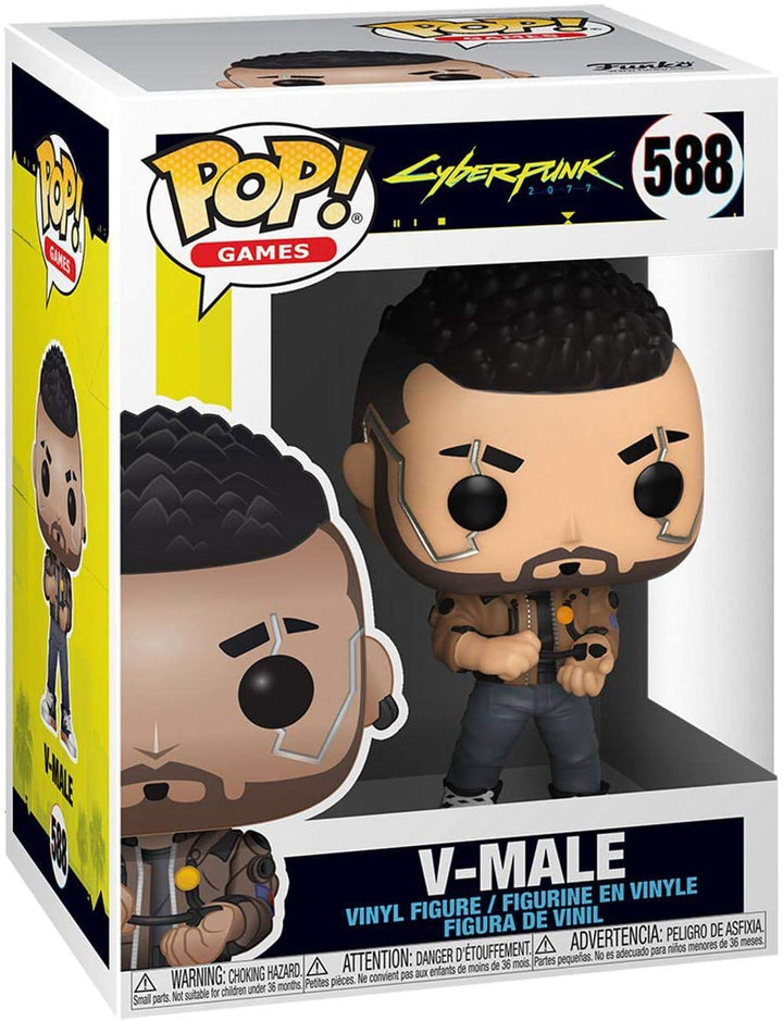Cyberpunk 2077 V-Male  Funko 47159 Pop! Vinyl #588
