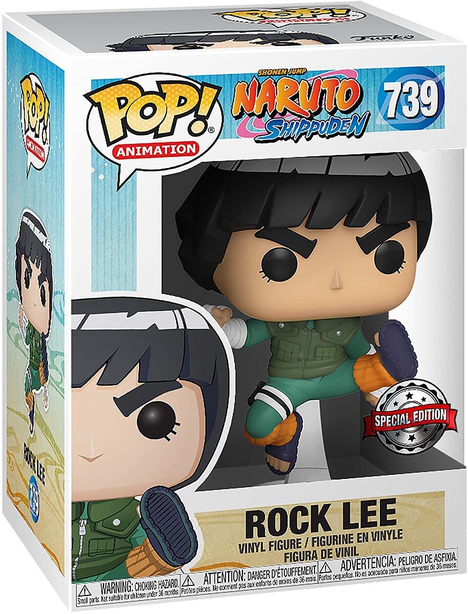 Naruto Shippuden Rock Lee Exclusive Funko 47578 Pop! Vinyl #739