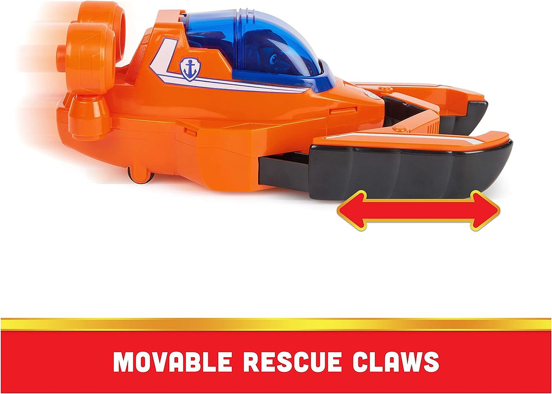 Paw Patrol Aqua Pups Zuma Transforming Lobster Vehicle with Collectible Action Figure