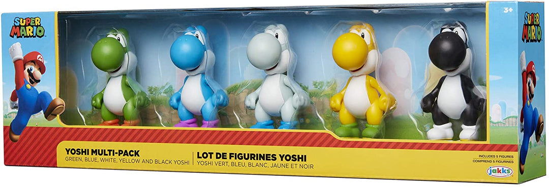 Super Mario Yoshi Multi Pack exclusief 2,5-inch minifiguur 5-pak