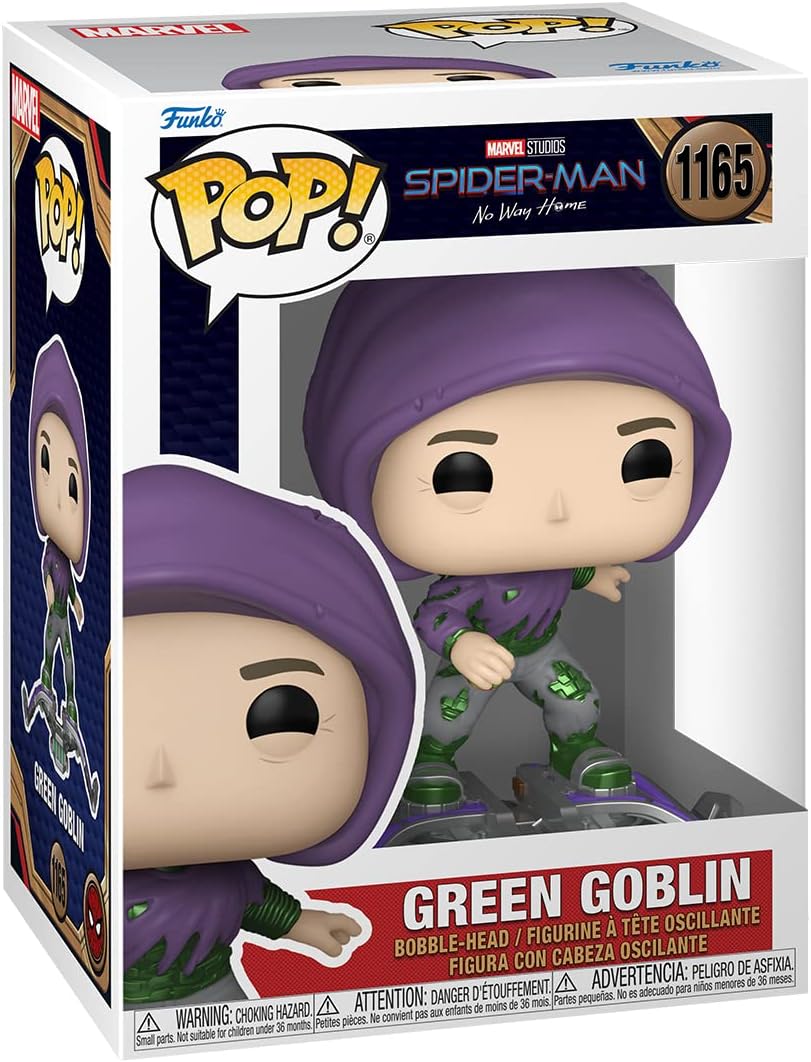 Marvel Studios Spiderman No Way Home Green Goblin Funko 67605 Pop! VInyl #1165
