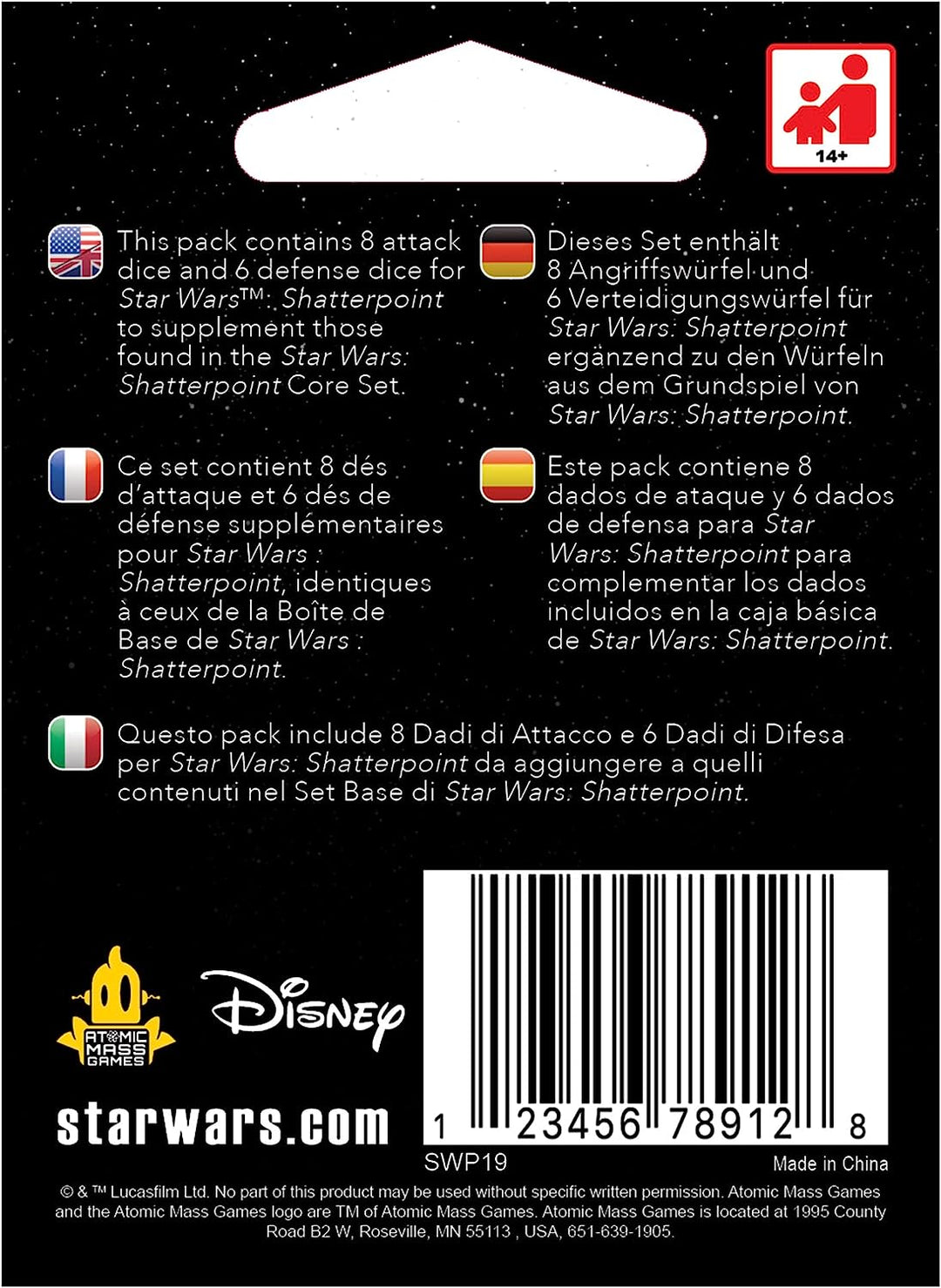 Star Wars: Shatterpoint: Würfelpaket