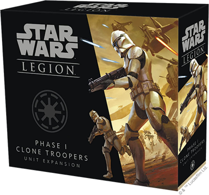 Star Wars: Legion – Erweiterung der Clone Troopers-Einheit der Phase 1