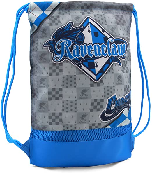 Karactermania Harry Potter Quidditch Ravenclaw Storm Drawstring Bag, 47 cm Blue 38196